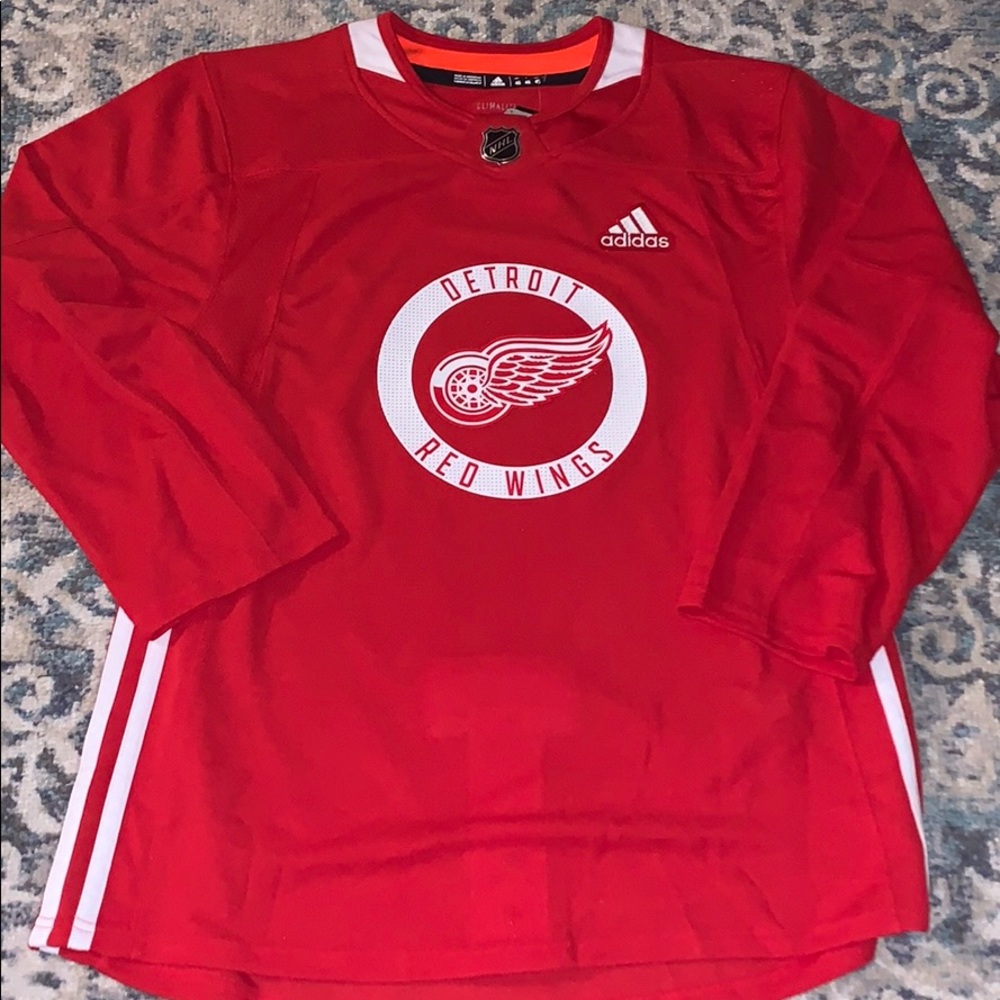 New Adidas Detroit Red Wings Jersey